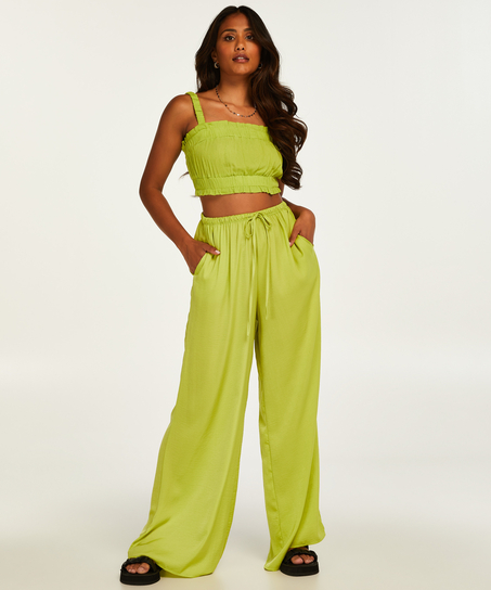Flowy Trousers, Green