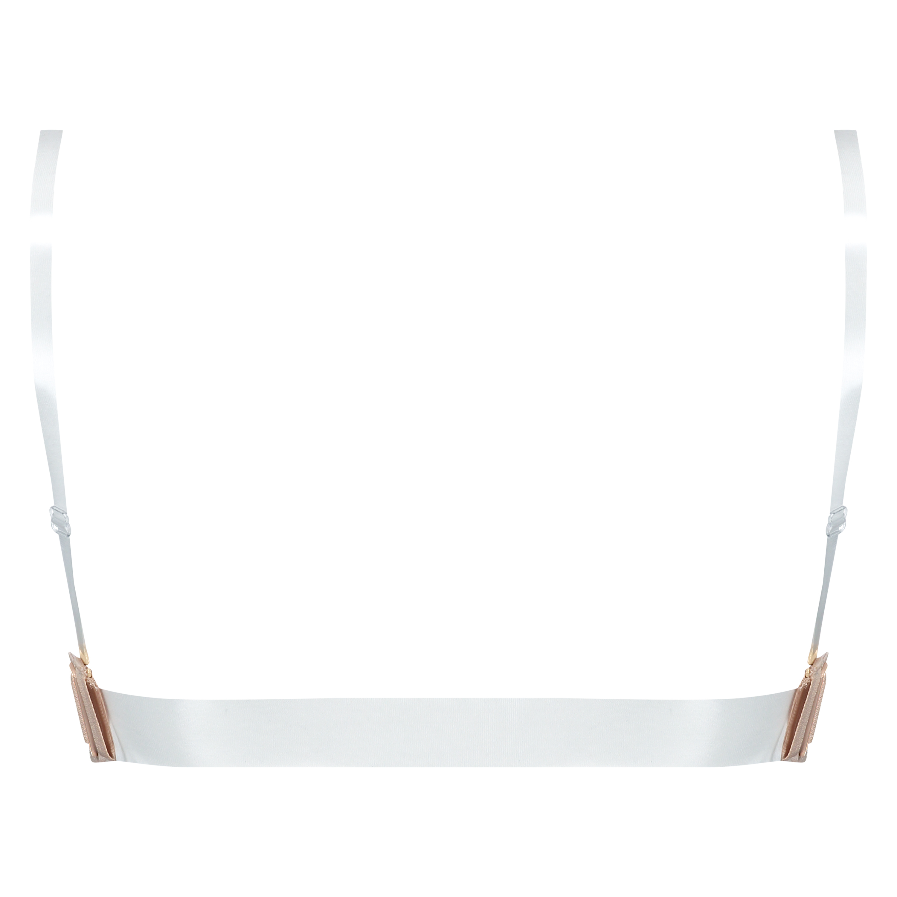 Transparent Back Padded Underwired Bra, Beige, main