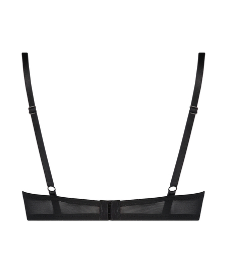 Davy Padded Underwired Bra, Black