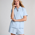 Muslin Jacket, Blue