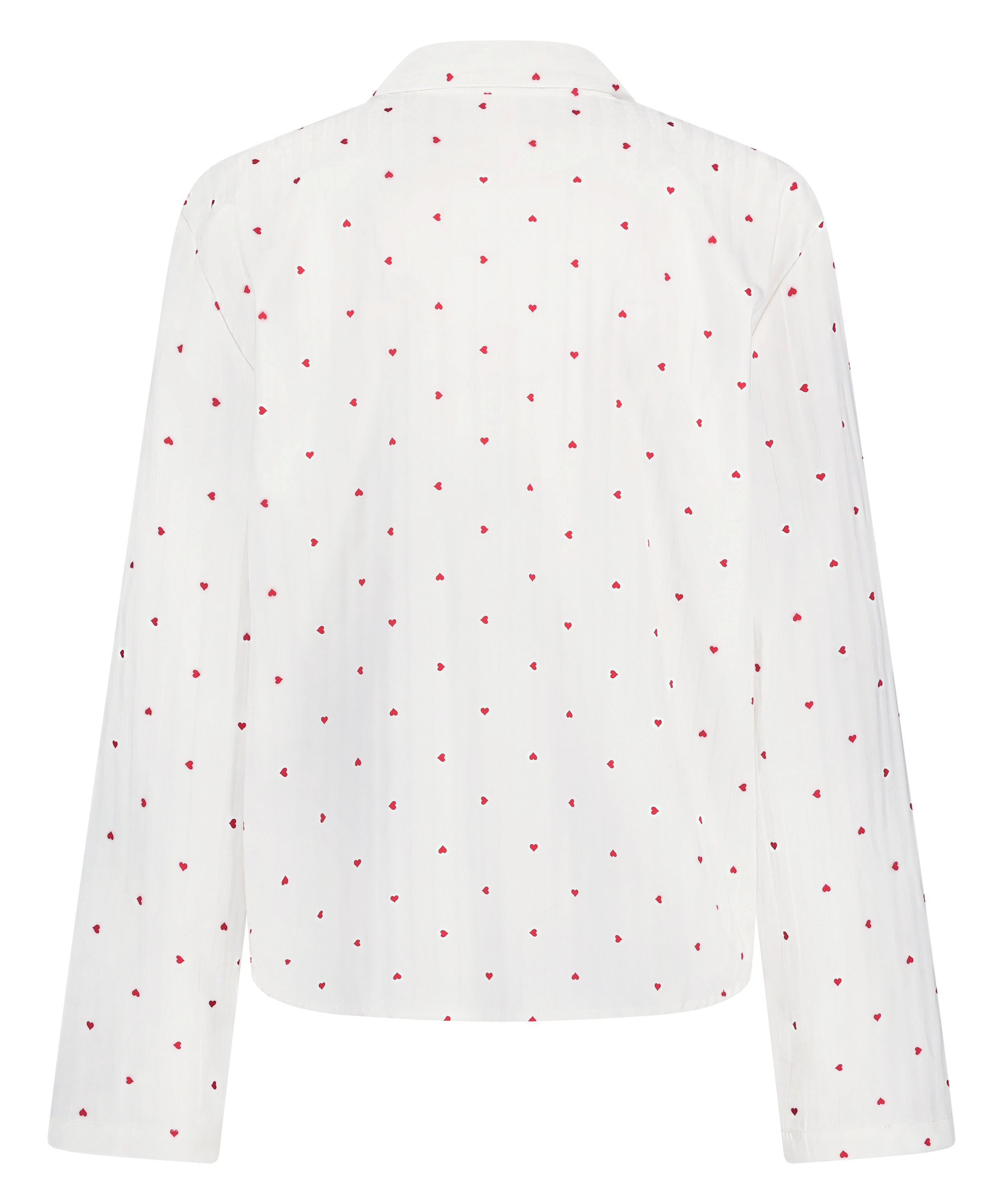 Jacquard Jacket Longsleeve, White, main
