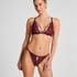 Cinnamon Non-Padded Underwired Bra, Red