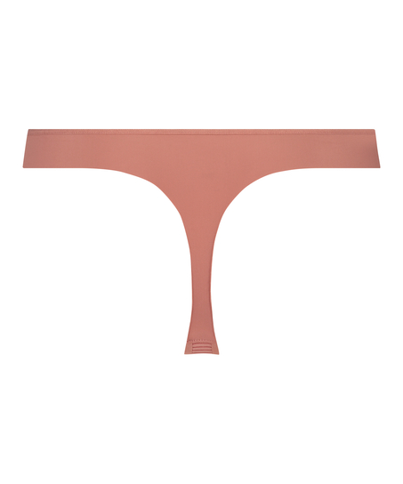 Stripe Invisible Thong, Pink