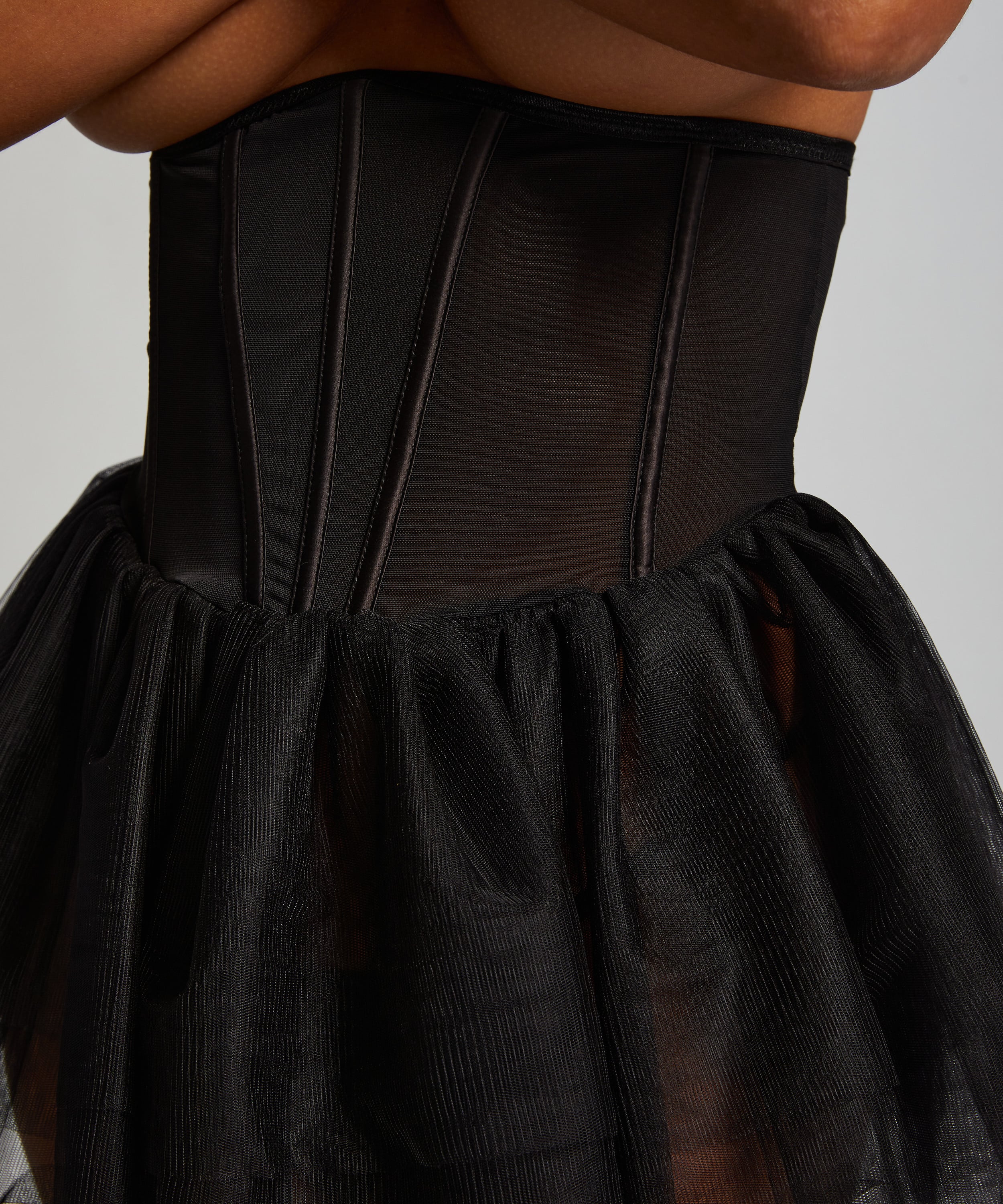 Private Tutu Corset, Black, main