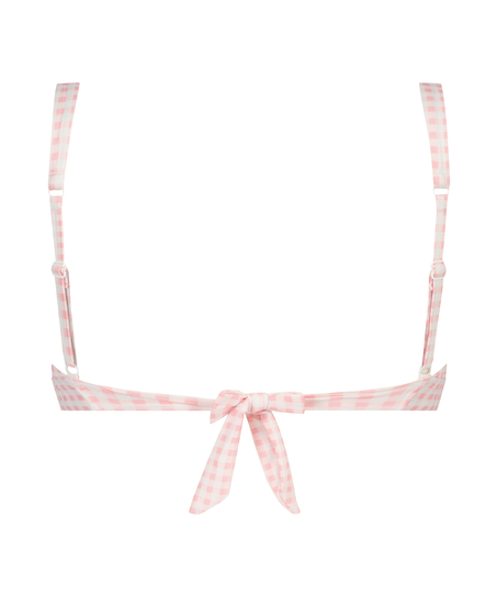 Seychelles bikini crop top, Pink
