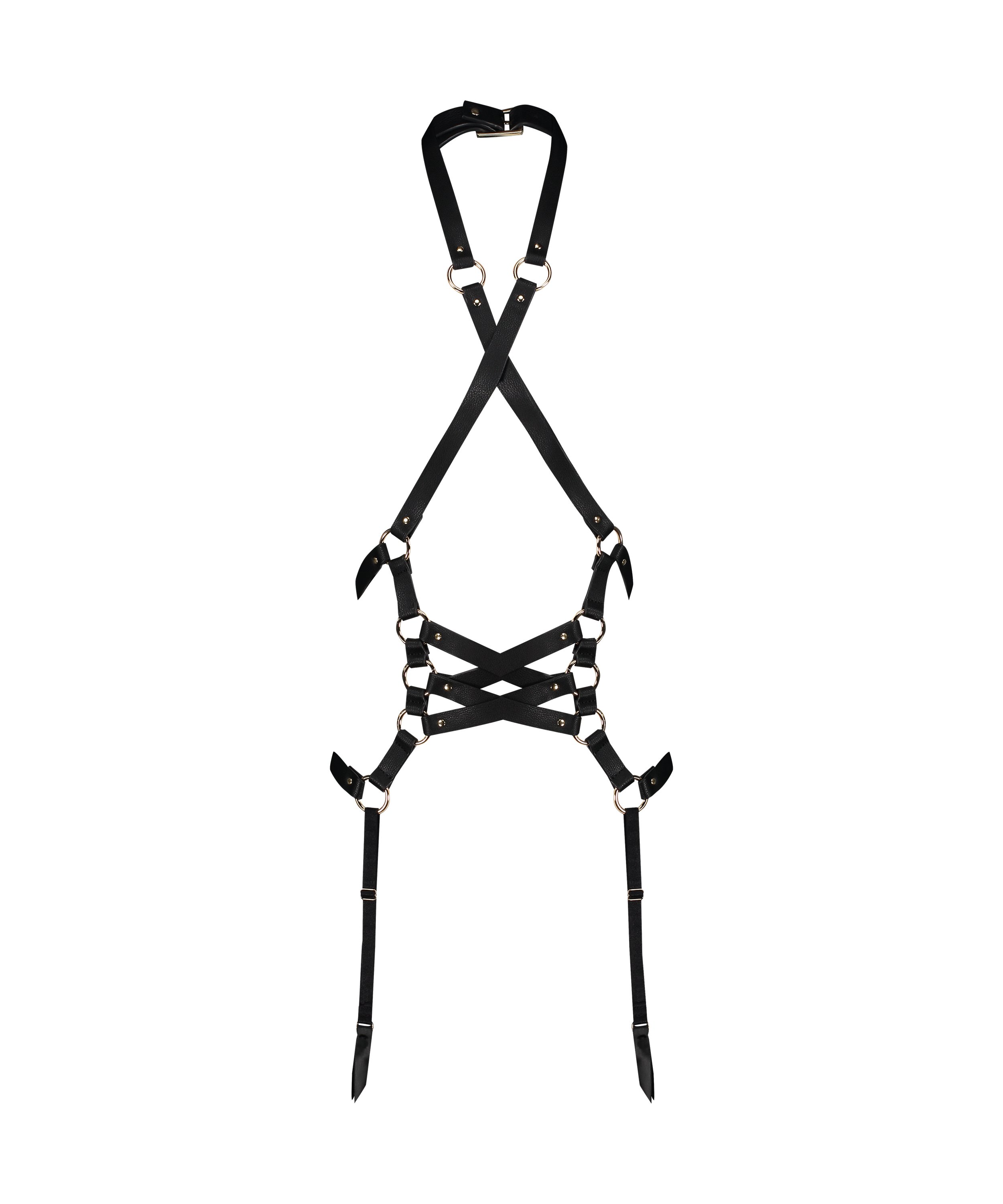 Private Harness, Black, main