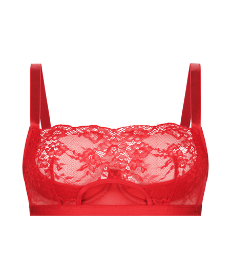 Elissa Non-Padded Underwired Bra, Red