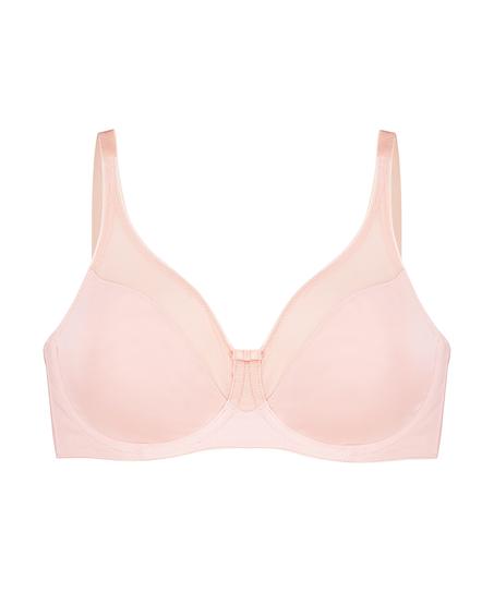 Nina Non-Padded Underwired Minimizer Bra, Pink