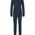 Waffle pyjama set, Blue