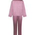 Pyjama Set Shiny Satin, Pink