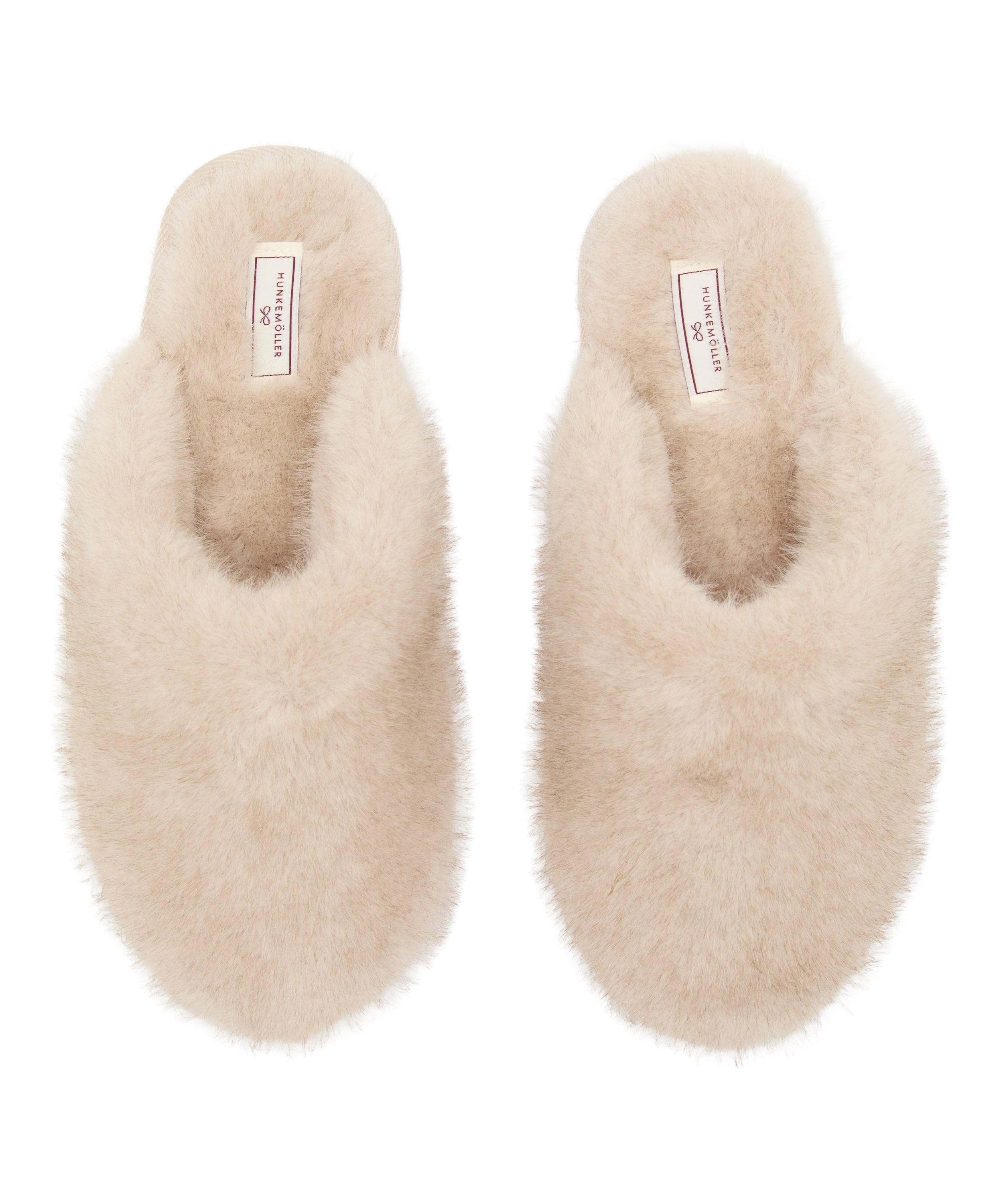 Slipper Faux Fur, Gray, main