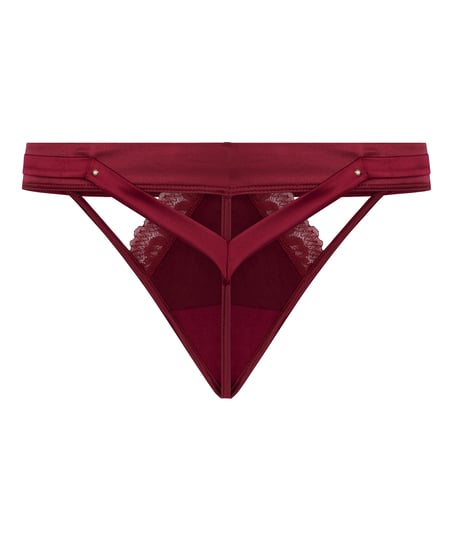 Marjolein Highleg Thong, Red