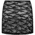 Beach Skirt Sunset Lace, Black