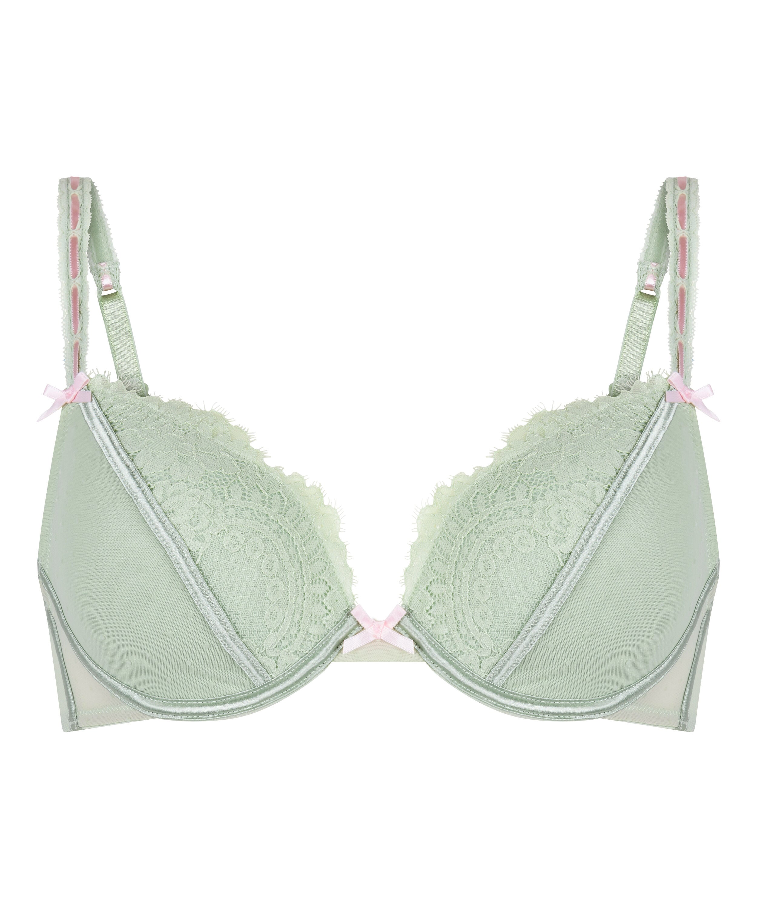 Dorothy Padded Underwired Bra, Green