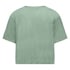 Top Velours Pocket, Green