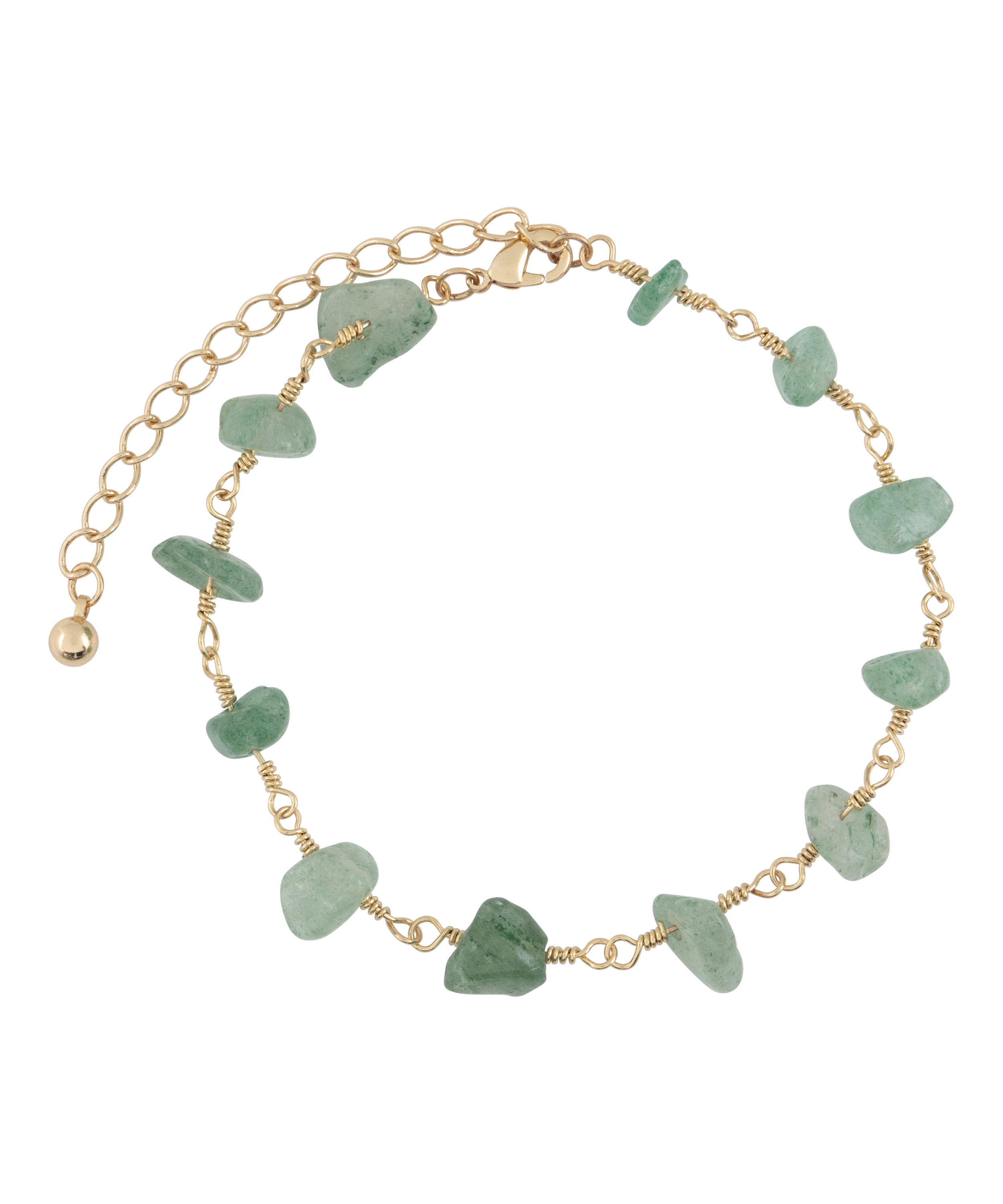 Stone Bracelet, Green, main