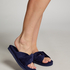 Twisted Kate slippers, Blue