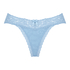 Madison Extra Low Thong, Blue