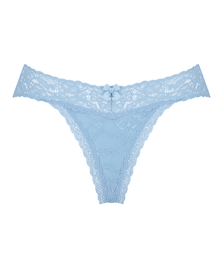Madison Extra Low Thong, Blue