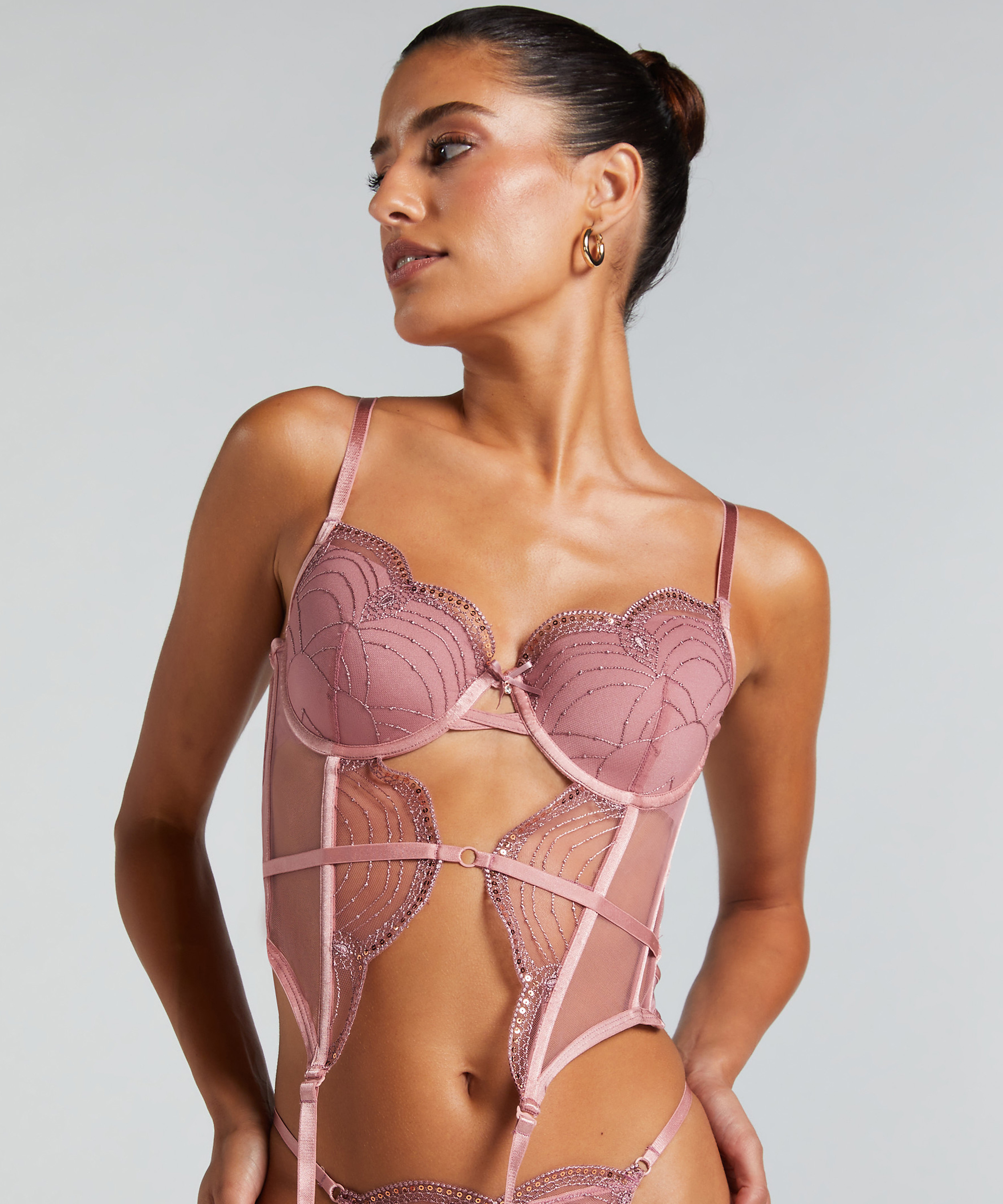 Ruby Bustier, Pink, main