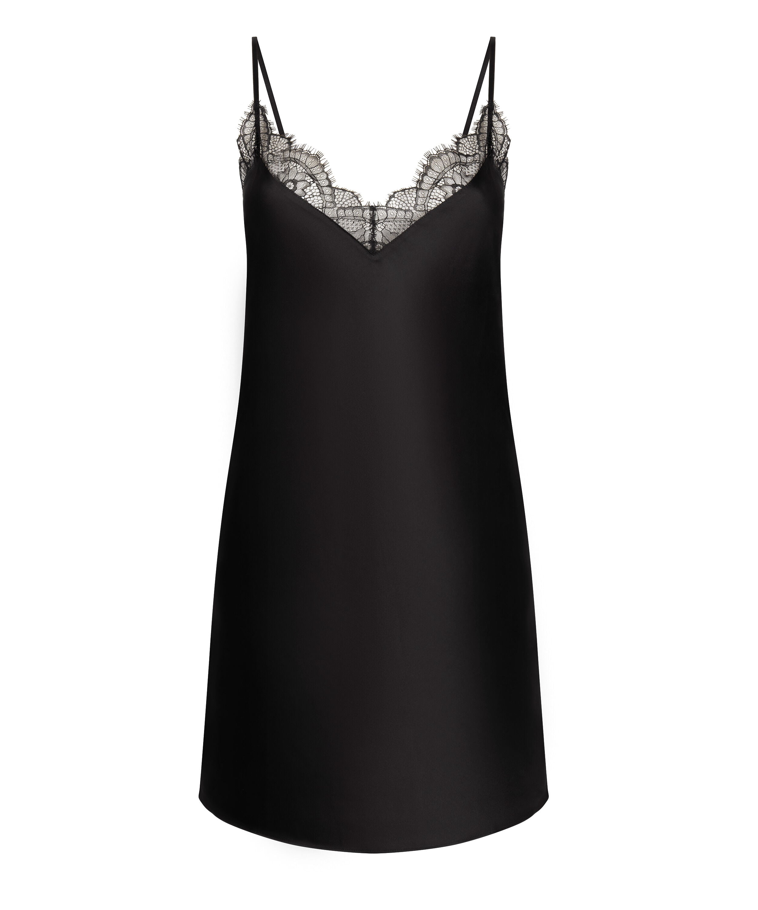 Slipdress Lace, Black