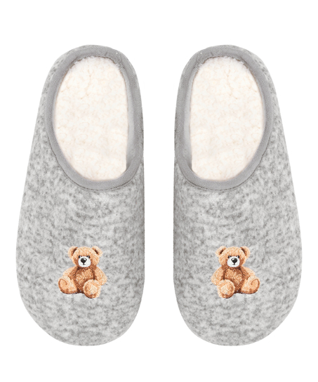 Slippers Ivy, Gray
