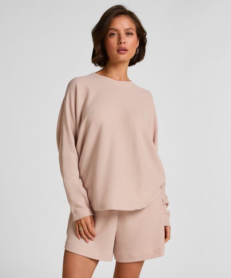 Short Waffle Sloane, Beige