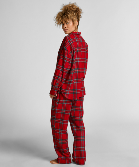 Petite Flannel Pyjama Pants, Red