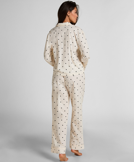 Jacket Cotton Dot, White