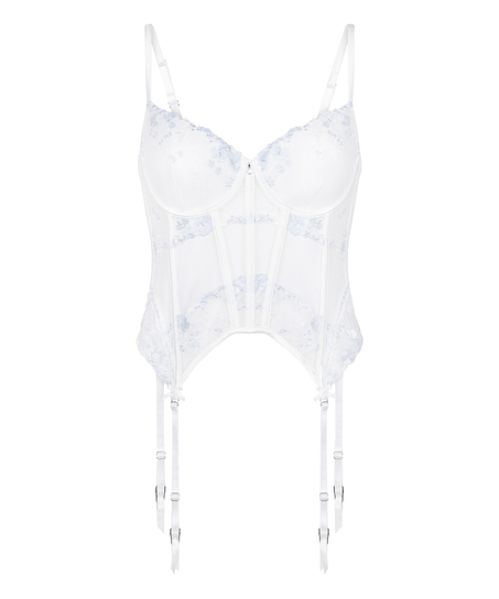 Bustier Peonie, White