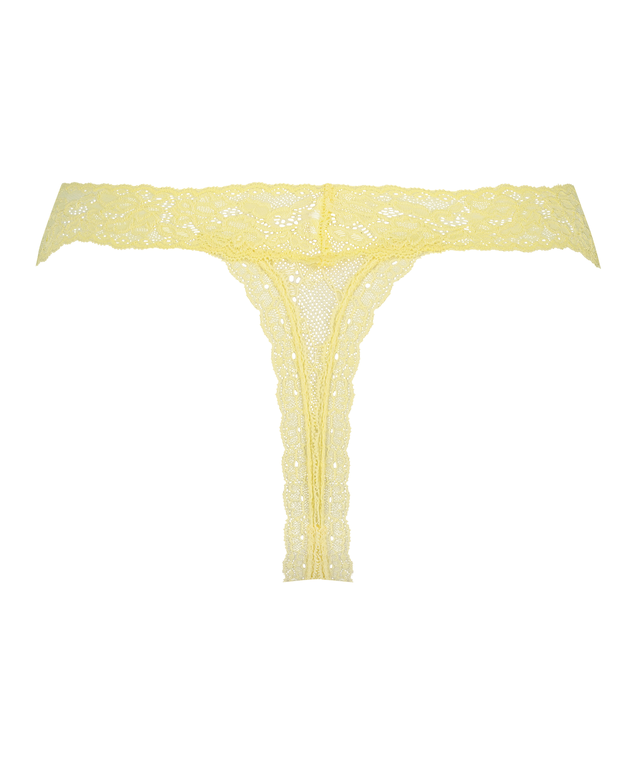 Madison Extra Low Thong, Yellow, main