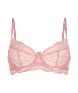 Isabelle non-padded underwired bra, Pink