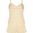 Pyjama Set Jersey Lace, Yellow