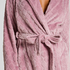 Robe Short Fleece, Purple