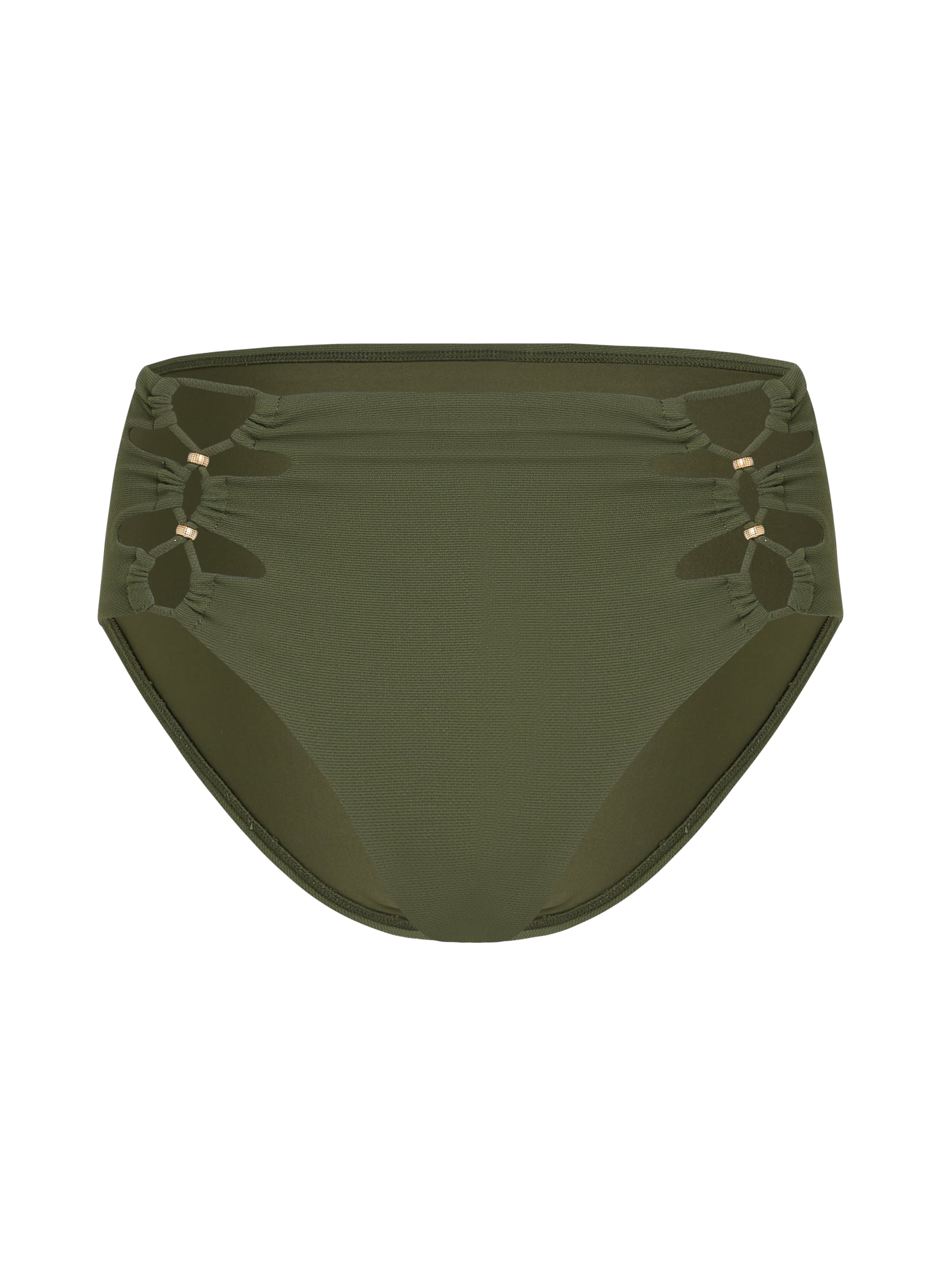Holbox Rio Bikini Bottoms, Green, main