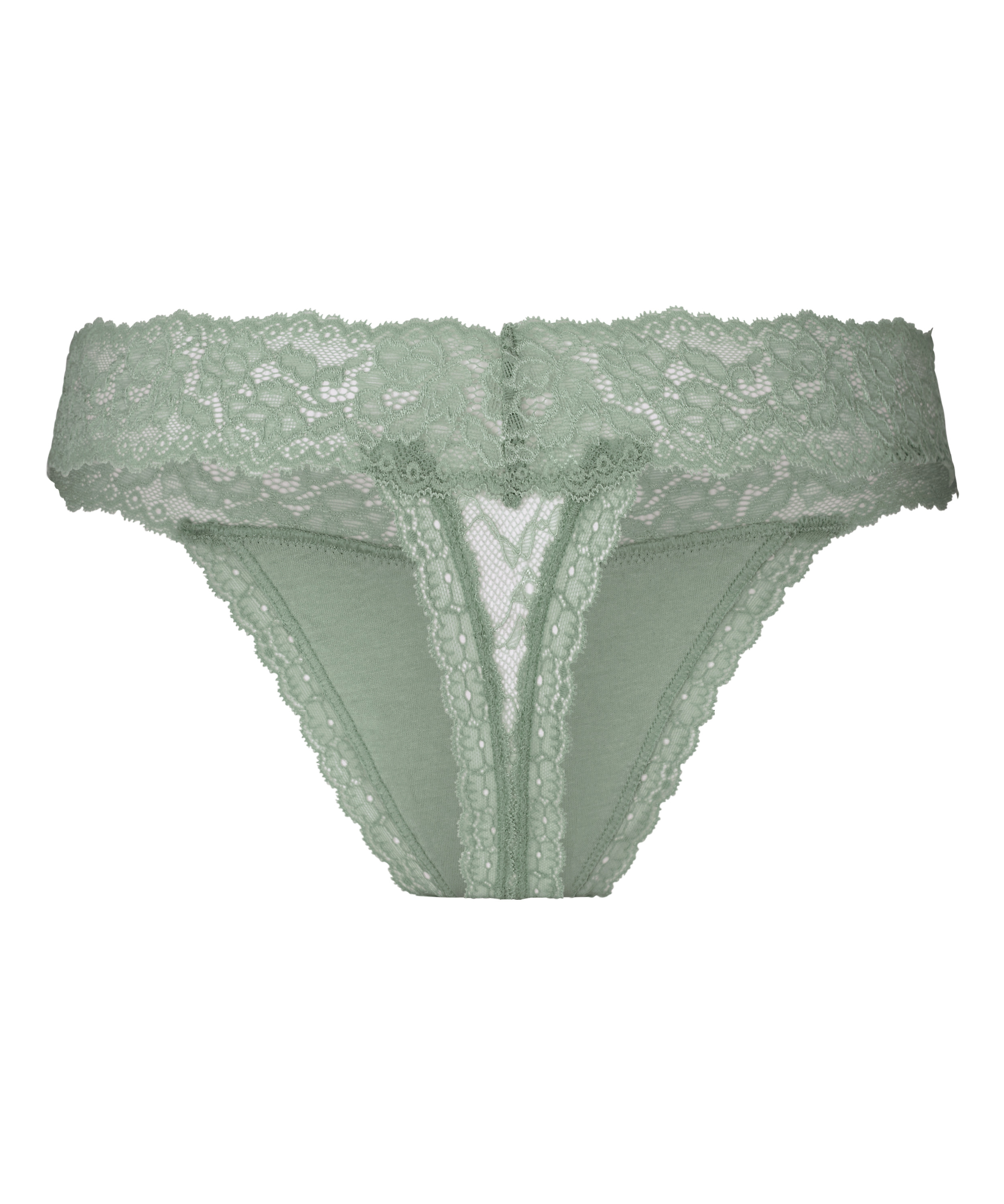 Madison Extra Low Thong, Green, main