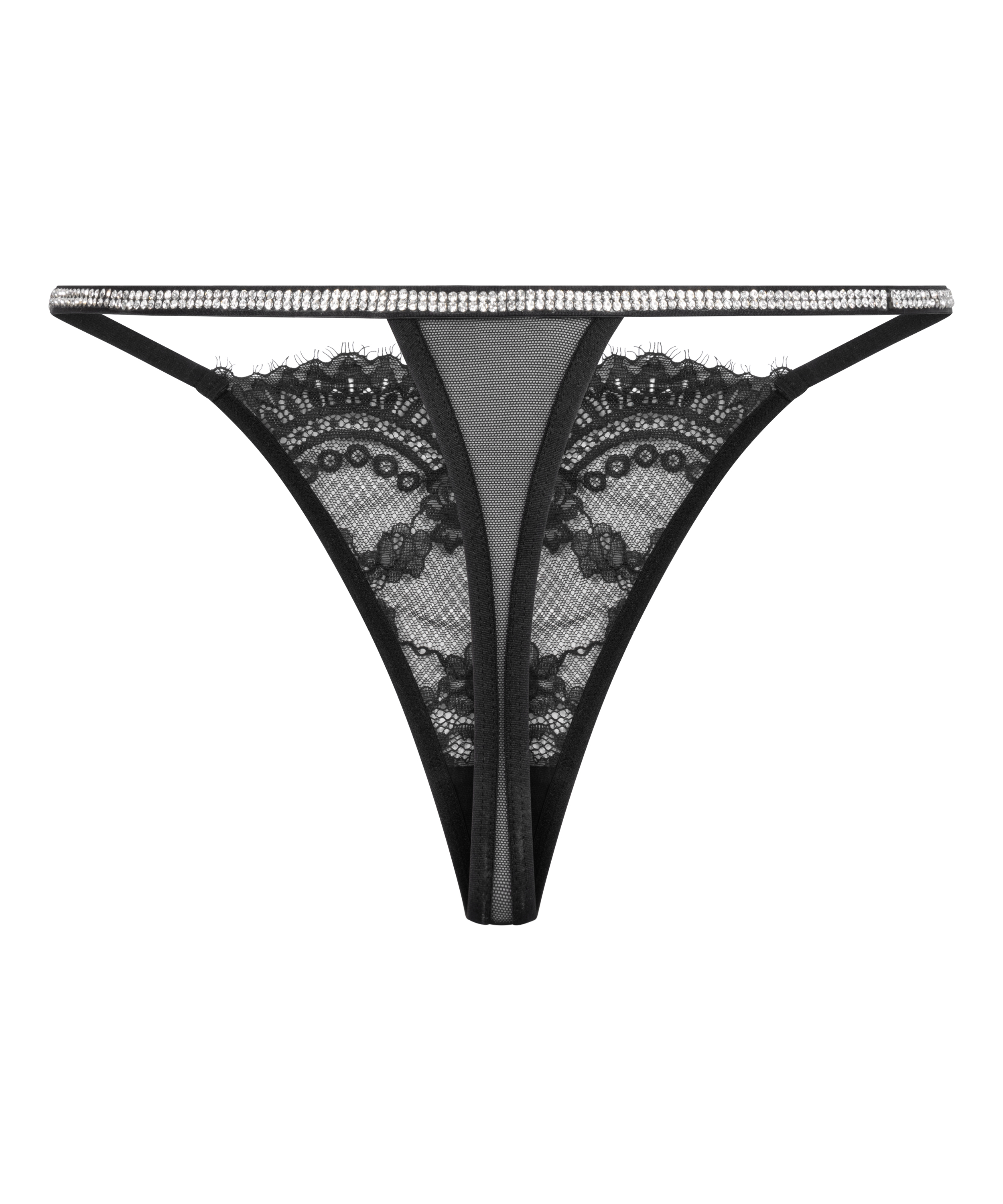 Odette Highleg Thong, Black, main