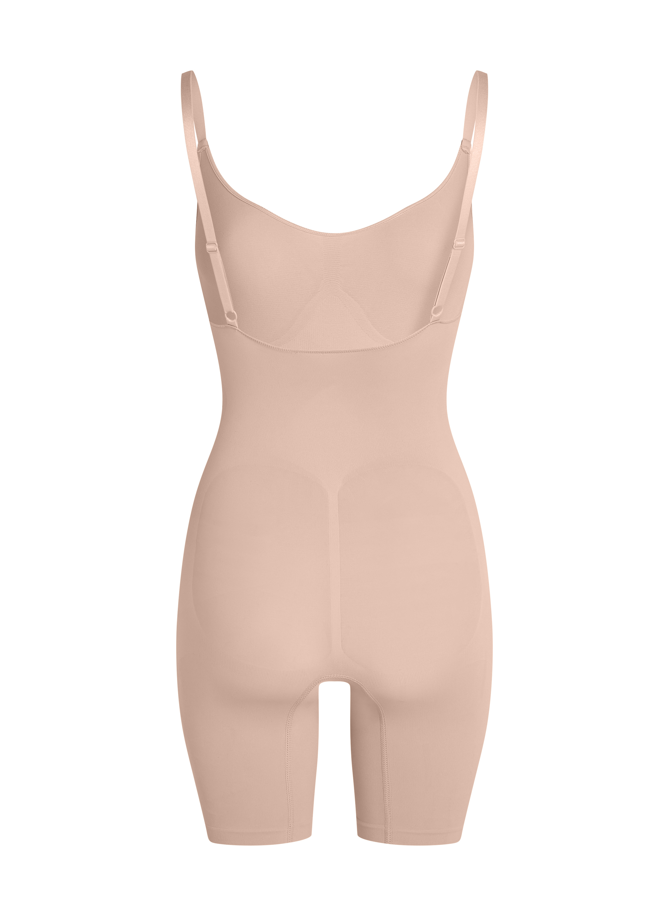 Seamless Enhancing Thigh Slimmer, Beige, main