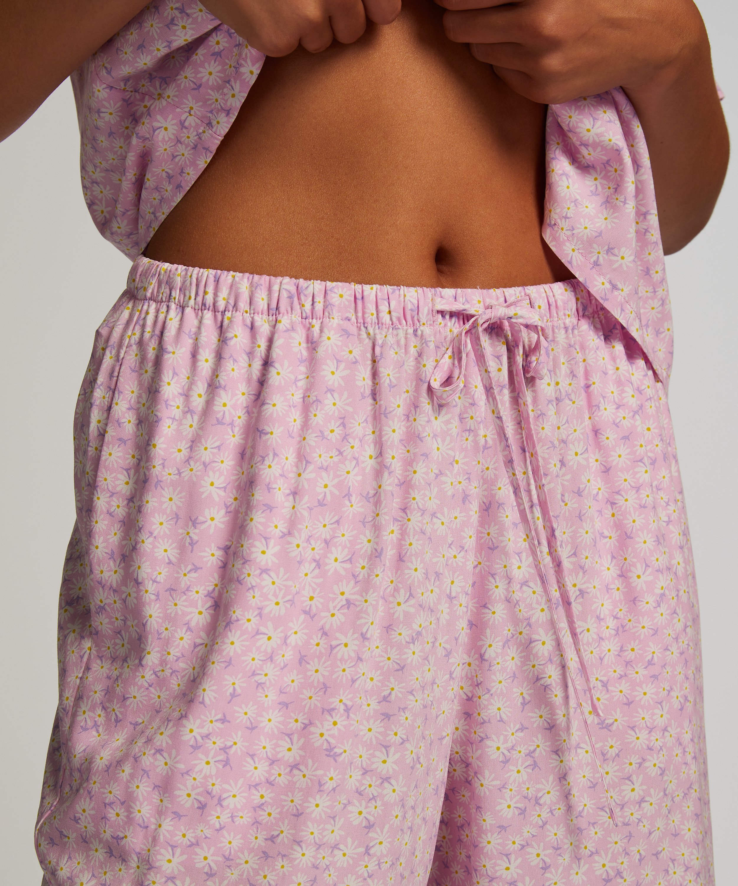 Springbreakers Woven Pyjama Bottoms, Pink, main