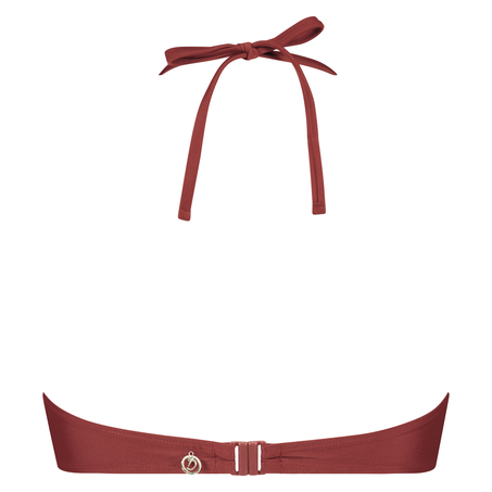 Cali Padded Strapless Underwired Bikini Top Cup E+ Doutzen, Red