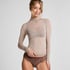 super soft Turtleneck shirt with Cashmere, Brown
