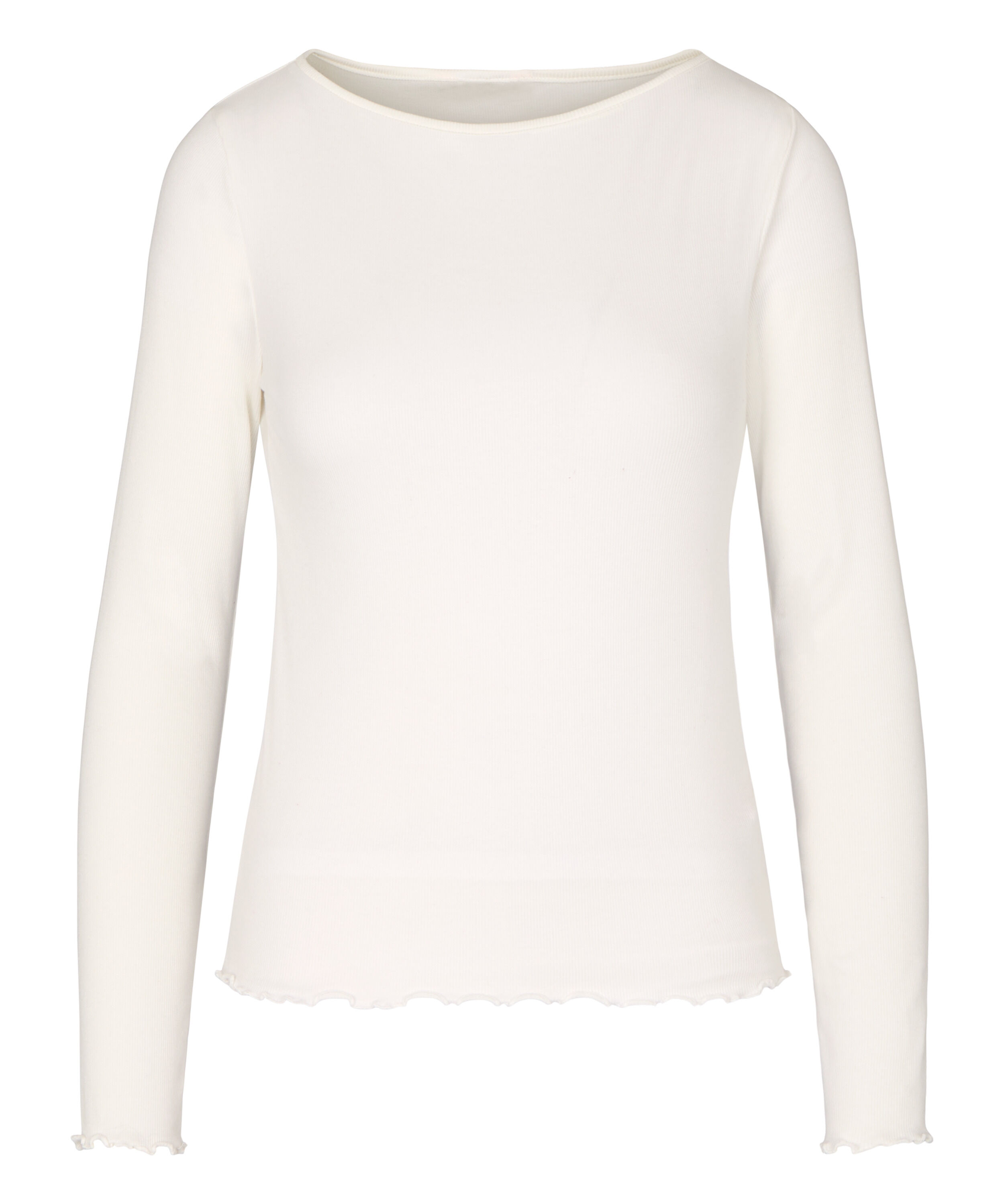 Boatneck Top, White