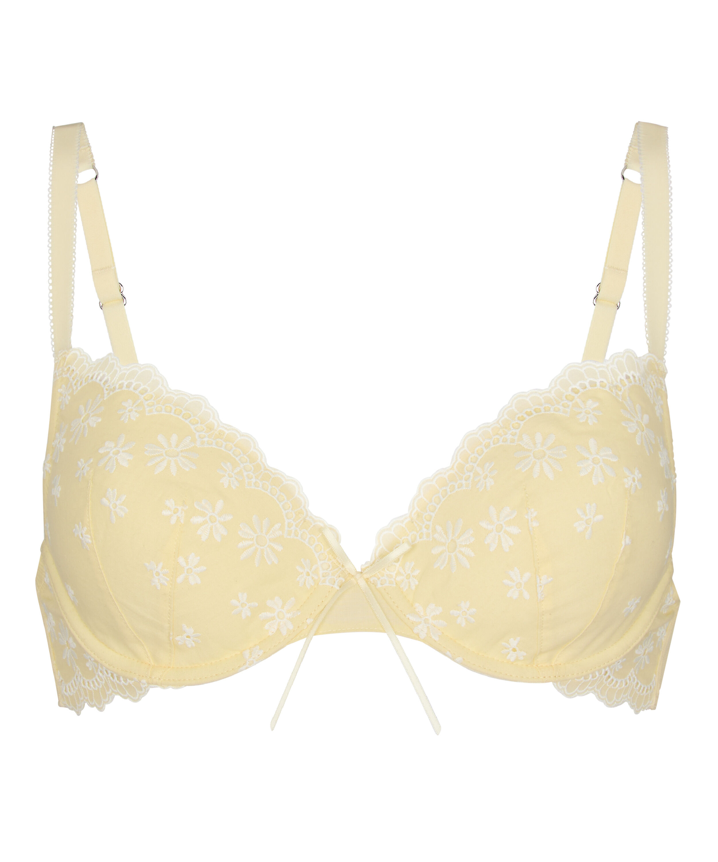 Padded Underwired Bra Gaia, Yellow