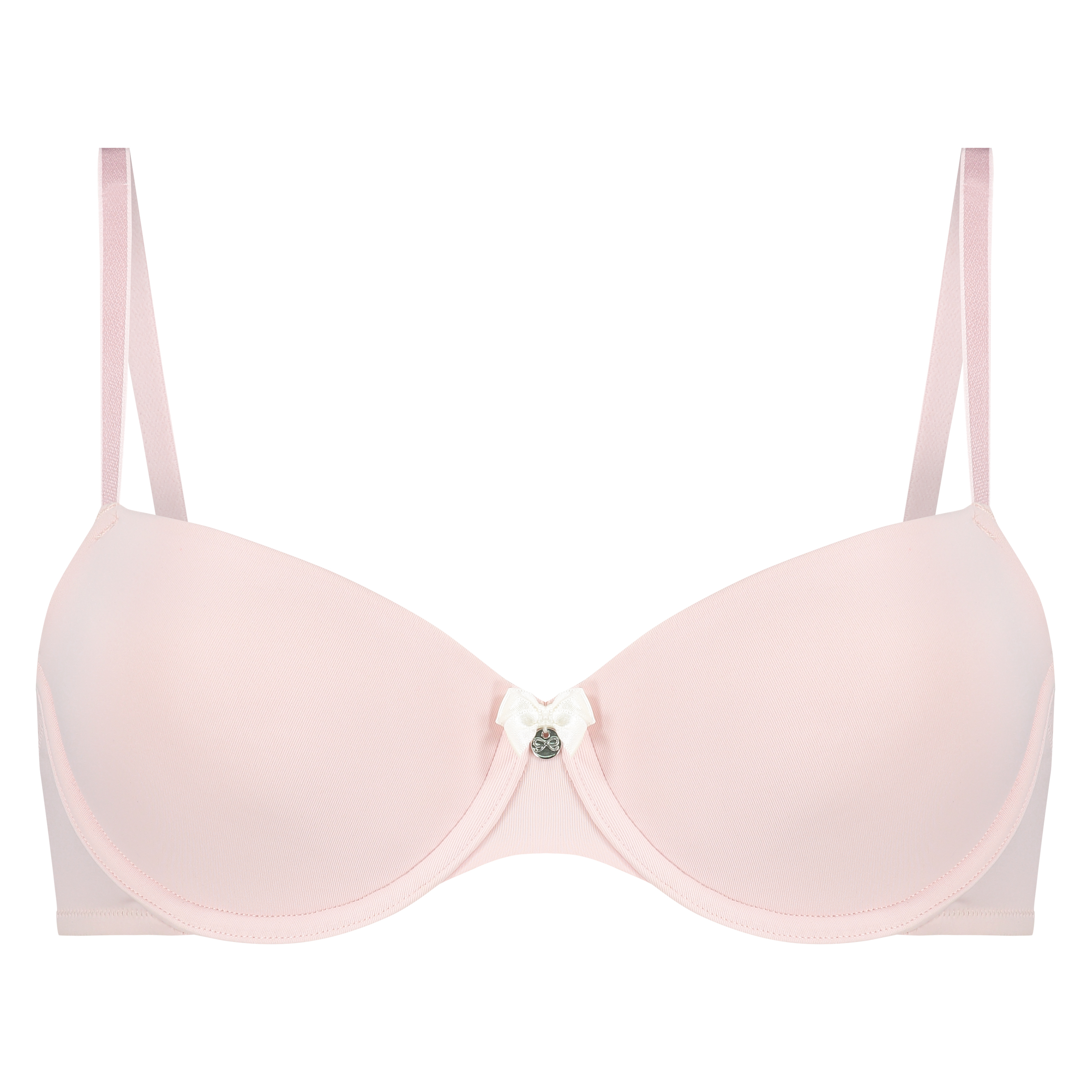 Demi Padded Underwired Bra, Pink, main