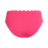 Midwaist Bikini Bottom Scallop, Pink