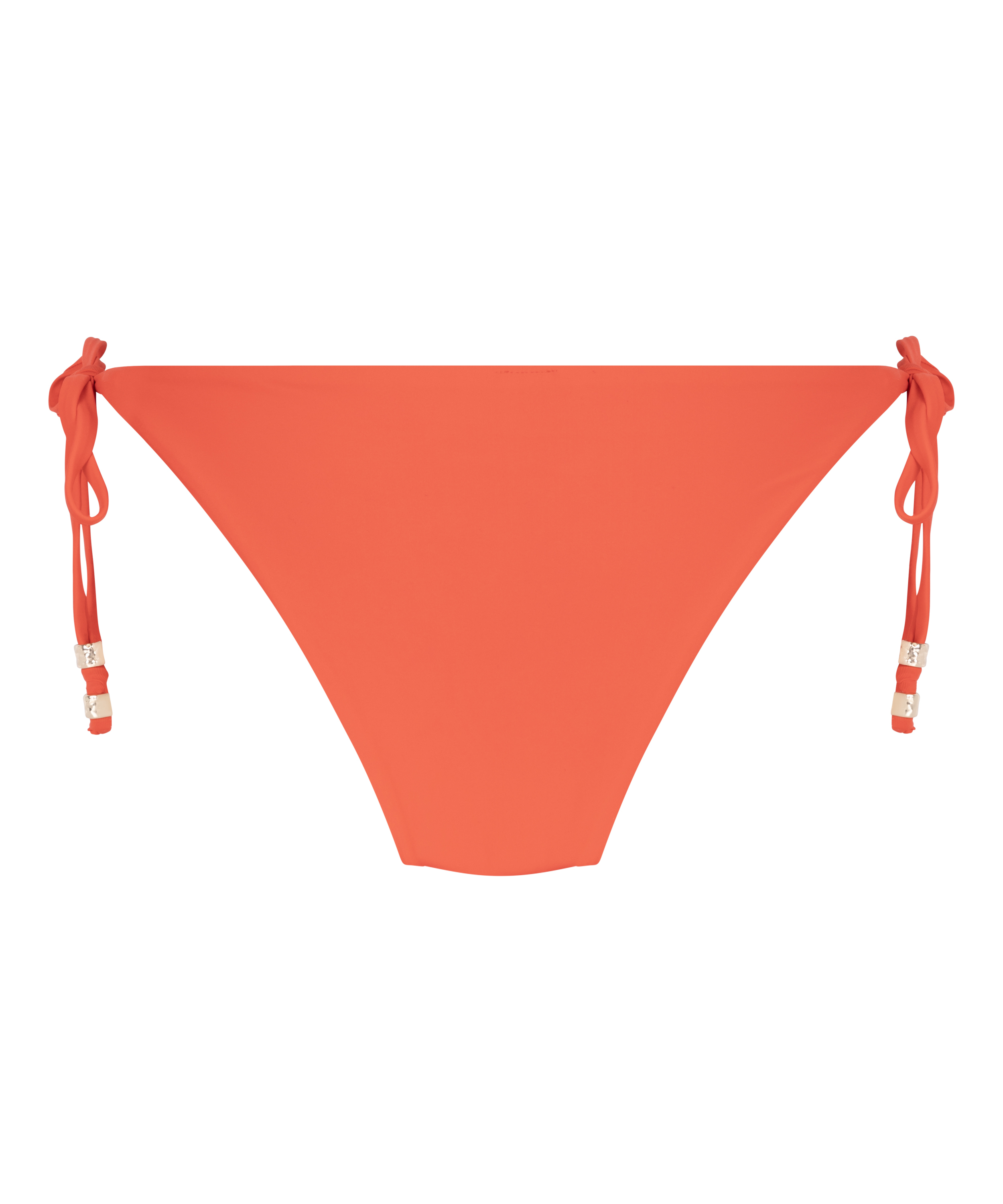 Luxe Cheeky Bikini Bottom, Red, main