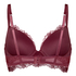 Padded Underwired Longline Bra Naomi, Purple