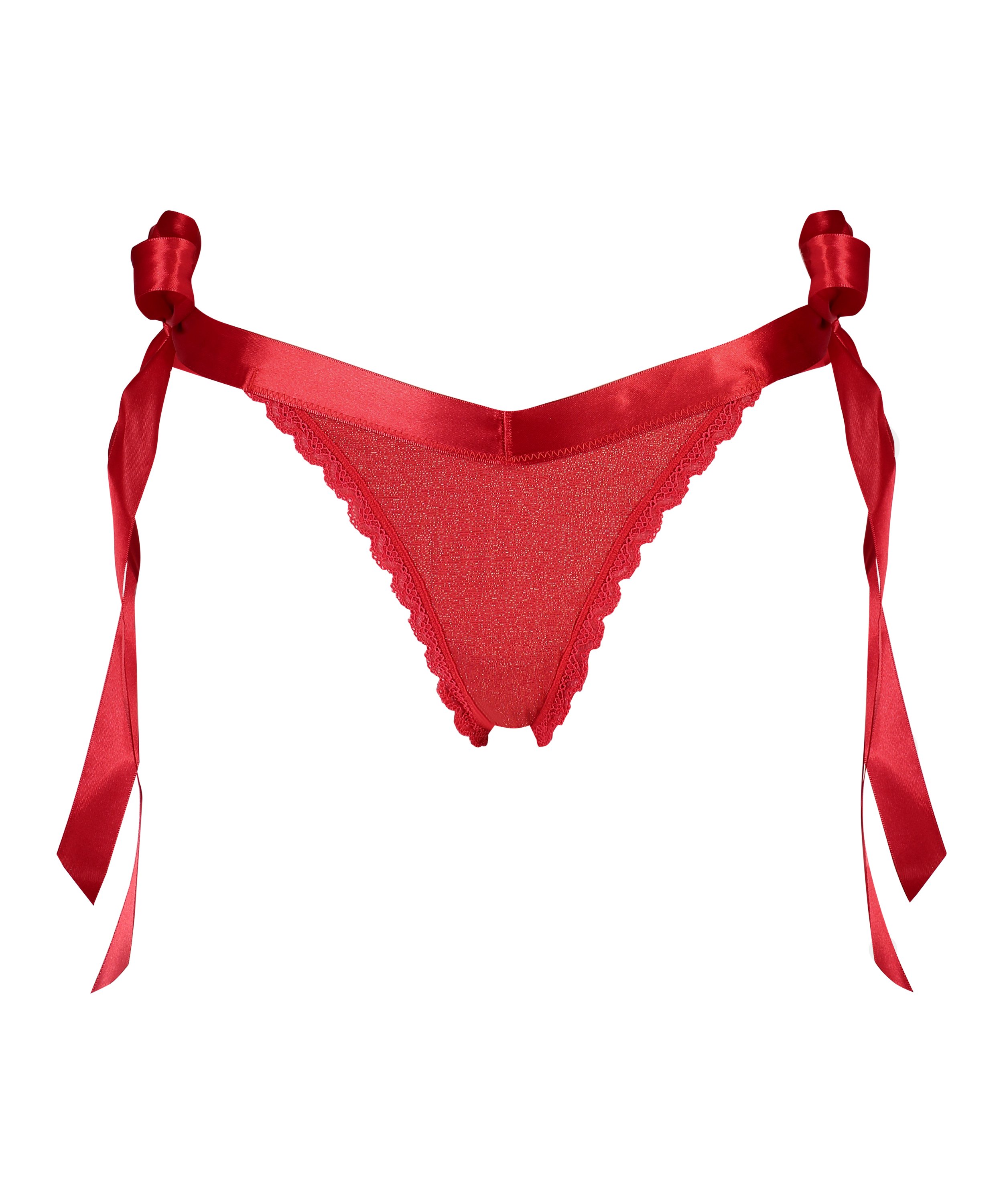 Berry Extra Low Rise Thong, Red, main