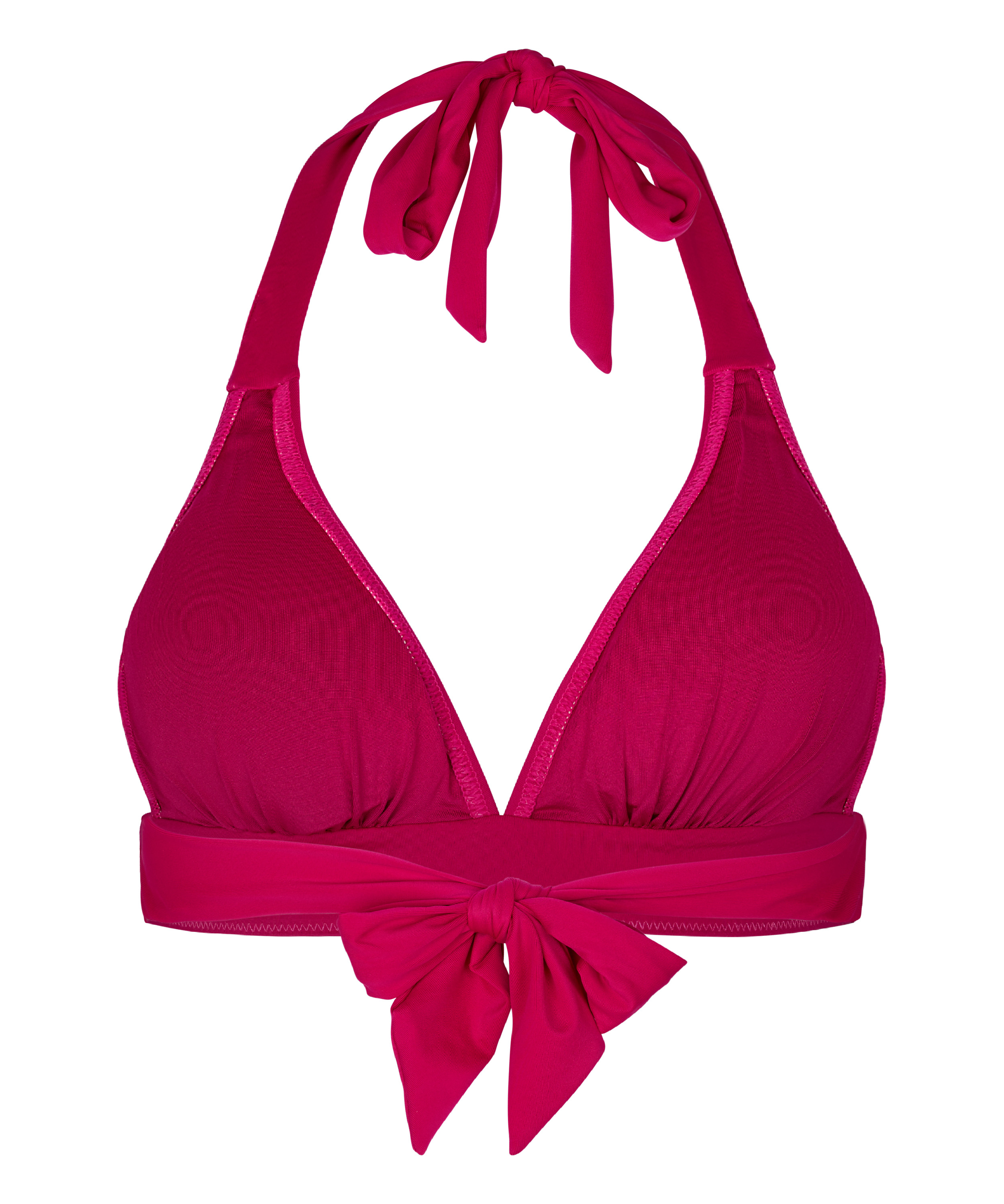 Triangle Bikini Top Bardolino, Pink, main