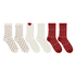3 pack Giftpack Socks, Red